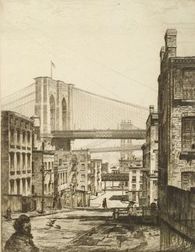 John Taylor Arms (American, 1887-1953) Cobwebs